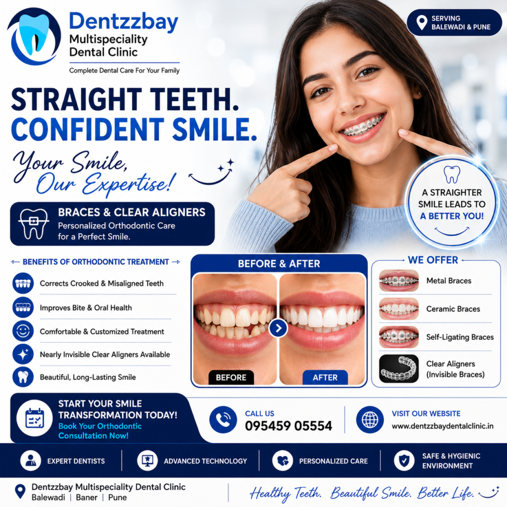 Straight Teeth. Confident Smile.